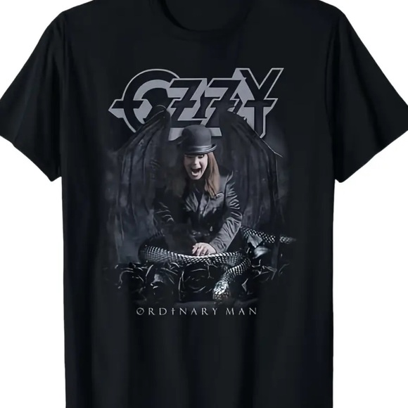 Tops - Ozzy Black Graphic T-Shirt brand new in package